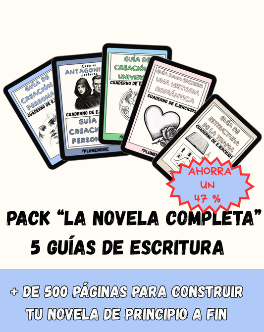 PACK “LA NOVELA COMPLETA”📚